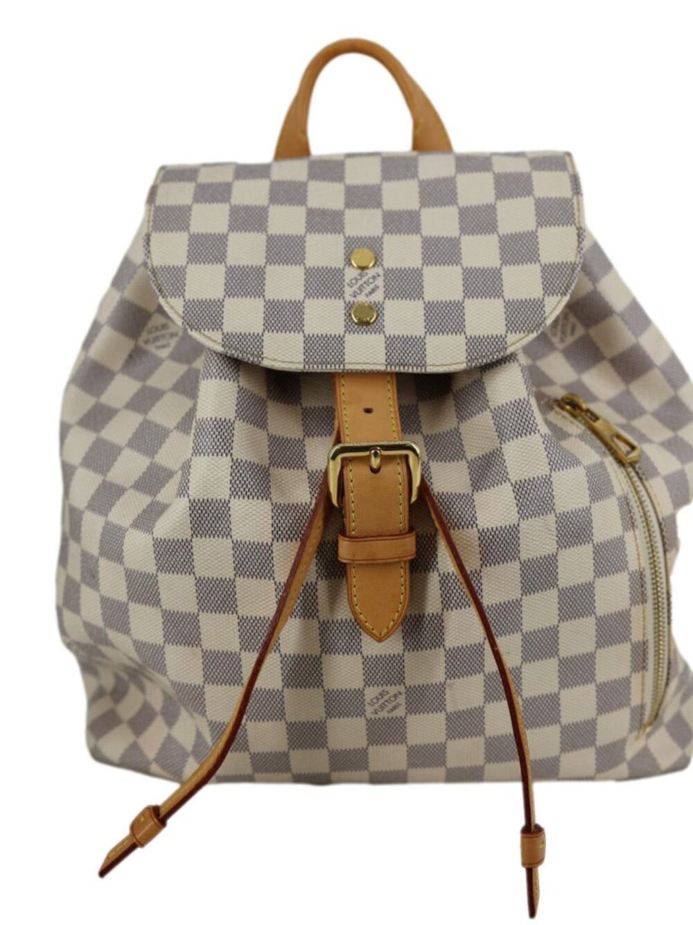 Louis Vuitton Sperone Damier Azur Backpack Bag Rose Ballerine 2